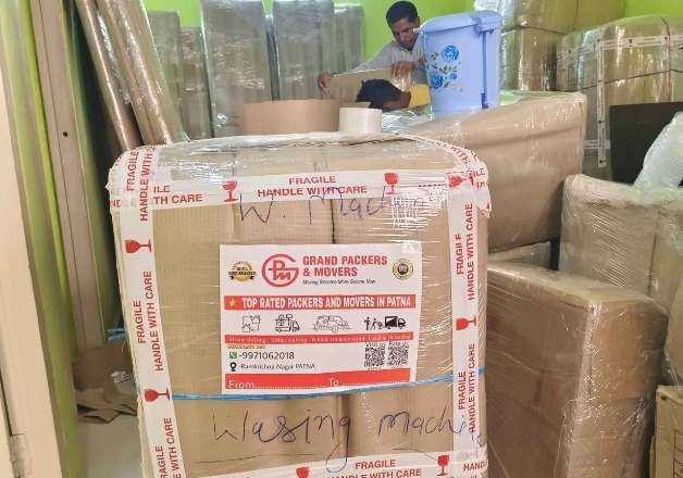 Grand Packers and Movers Professional Shifting Process and Warehouse Hub Logistics