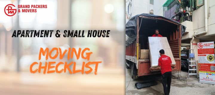 Apartment & Small House Moving Checklist