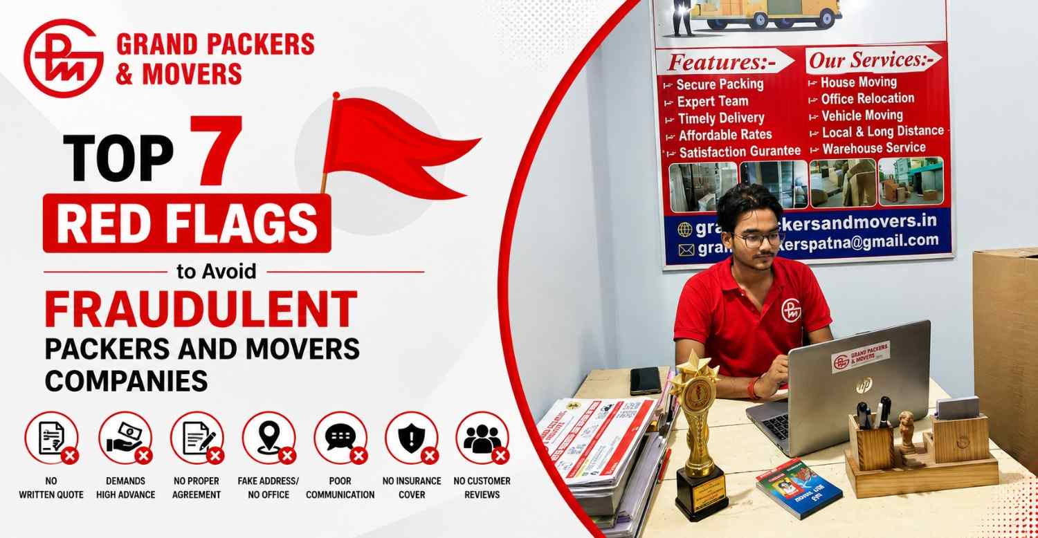  Top 7 Red Flags to Avoid Fraudulent Packers and Movers Companies