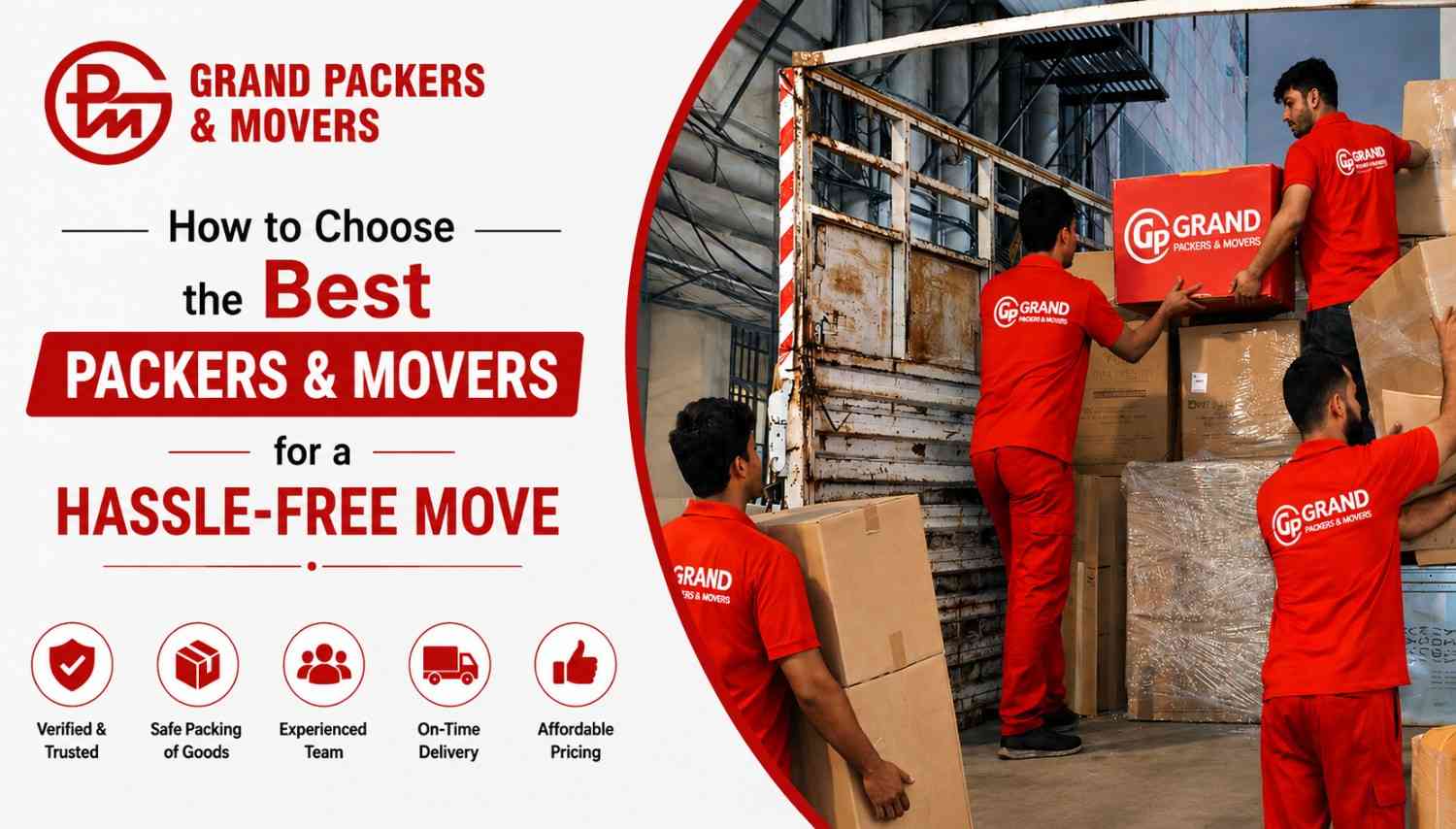 How to Choose the Best Packers and Movers for a Hassle-Free Move