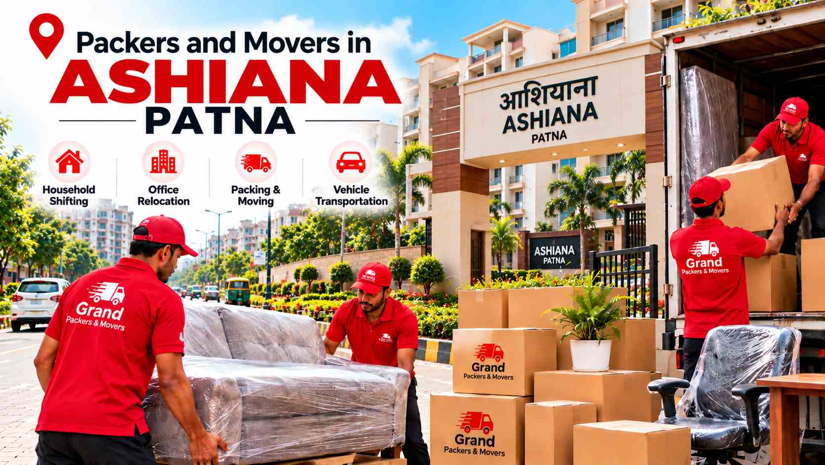 Packers and Movers in Ashiana, Patna