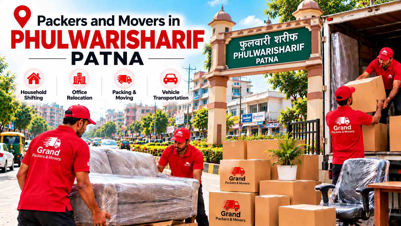 Packers and Movers in Phulwarisharif, Patna